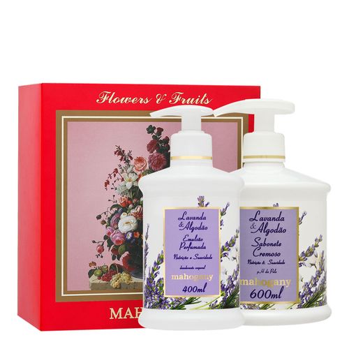 Hidratante e Sabonete Lavanda & Algodão Mahogany