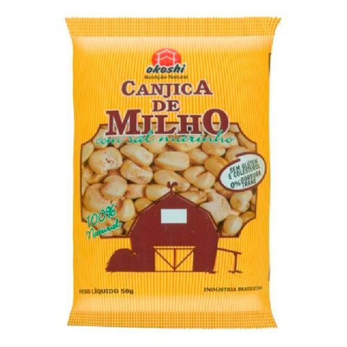 Pack Canjica de Milho com Sal Marinho - 6 unidades - Okoshi - 50g Pack Canjica de Milho com Sal Marinho - 6 unidades - Okoshi - 50g