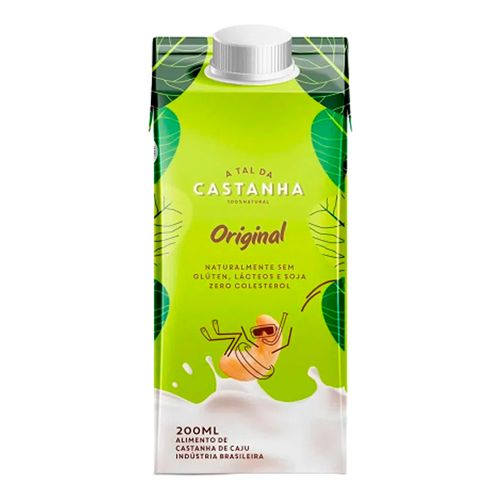 Pack Leite de Castanha de Caju Original 10 unidades - A Tal da Castanha - 200ml Pack Leite de Castanha de Caju Original 10 unidades - A Tal da Castanha - 200ml