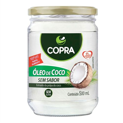 Pack Óleo de Coco sem Sabor 3 unidades - Copra - 500ml Pack Óleo de Coco sem Sabor 3 unidades - Copra - 500ml