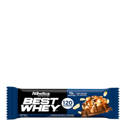 Barra Best Whey Bar Peanut Caramel 32g Barra Best Whey Bar Peanut Caramel 32g