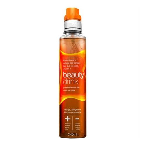 Beauty Drink tangerina/acerola/guaraná/laranja 340ml