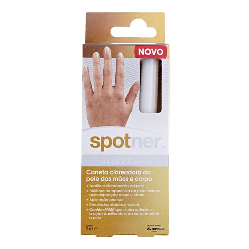 Caneta Clareadora Spotner Mãos e Corpo FPS 50 2ml Caneta Clareadora Spotner Mãos e Corpo FPS 50 2ml