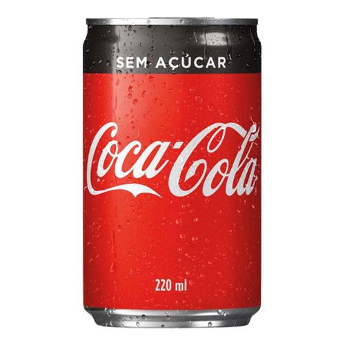 Coca Cola Sem Açúcar 220m Coca Cola Sem Açúcar 220m