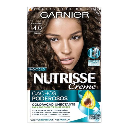 Coloração Nutrisse Cachos Poderosos 4.0 Morena Jambo Coloração Nutrisse Cachos Poderosos 4.0 Morena Jambo