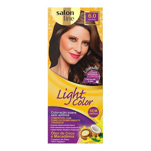 Coloração Salon Line Light Color 6.0 Louro Escuro