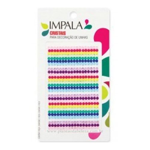 Cristais Impala para decoração de unhas - Colorido Cristais Impala para decoração de unhas - Colorido