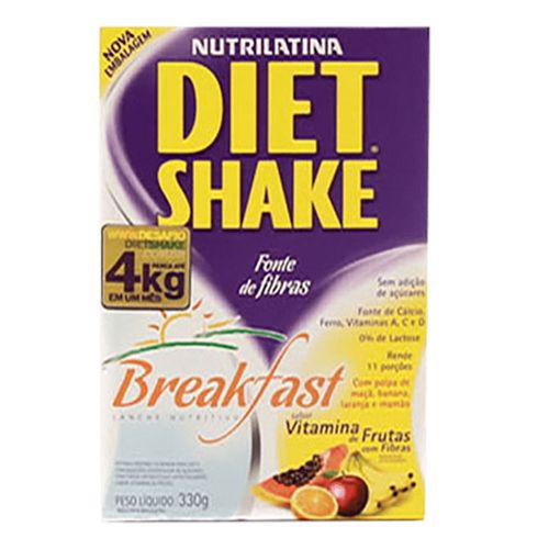 Diet Shake Nutrilatina Vitamina de Frutas Breakfast 330g Diet Shake Nutrilatina Vitamina de Frutas Breakfast 330g