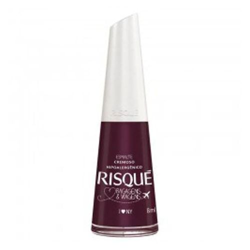 Esmalte Risqué Bagagens e Viagens Cremoso Eu Amo New York 8ml Esmalte Risqué Bagagens e Viagens Cremoso Eu Amo New York 8ml