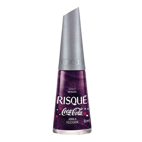 Esmalte Risqué Coca-Cola Abra a Felicidade 8ml Esmalte Risqué Coca-Cola Abra a Felicidade 8ml