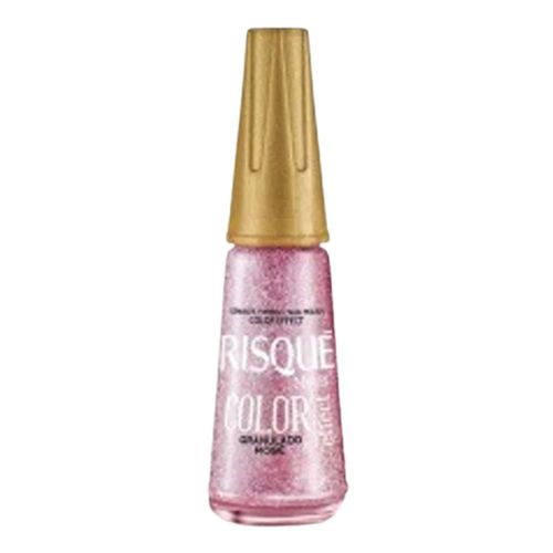 Esmalte Risque Collor Effect Granulado Rose