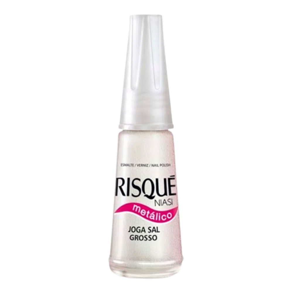 Esmalte Risqué Collor Effect Joga Sal Grosso 8ml - Drogarias Pacheco