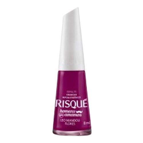 Esmalte Risqué Cremoso Léo mandou flores 8ml
