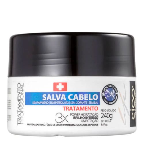 Máscara De Tratamento Capilar Eico Life Salva Cabelo 240g Máscara De Tratamento Capilar Eico Life Salva Cabelo 240g
