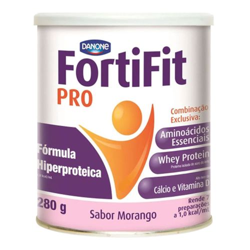 Fortifit Em Pó Sabor Morango 280g
