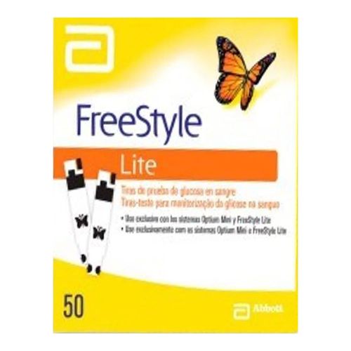 Freestyle Optium 50 Tiras Abbott + 10 Tiras Grátis