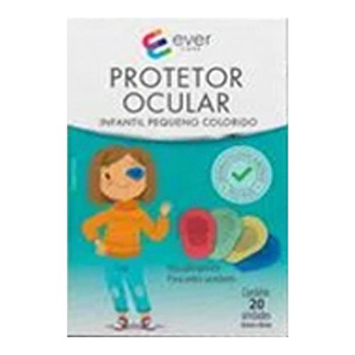 Protetor Ocular Infantil Ever Care Pequeno Colorido 20 Unidades Protetor Ocular Infantil Ever Care Pequeno Colorido 20 Unidades