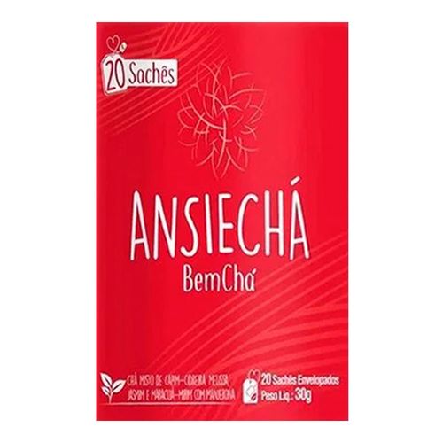Chá Ansiechá Bem Chá 20 Sachês