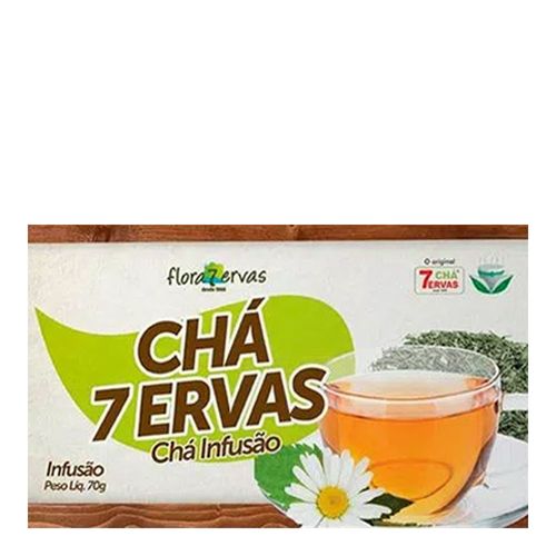 Chá Flora 7 Ervas Infusão Ervas 70g Chá Flora 7 Ervas Infusão Ervas 70g