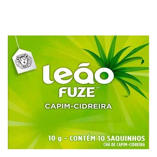 Chá Leão Fuze Cidreira 10 Saquinhos Chá Leão Fuze Cidreira 10 Saquinhos