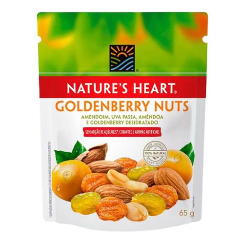 Snack Nature's Heart Goldenberry Nuts 65g Snack Nature's Heart Goldenberry Nuts 65g