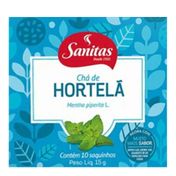 Chá Sanitas Hortelã 10 Sachês