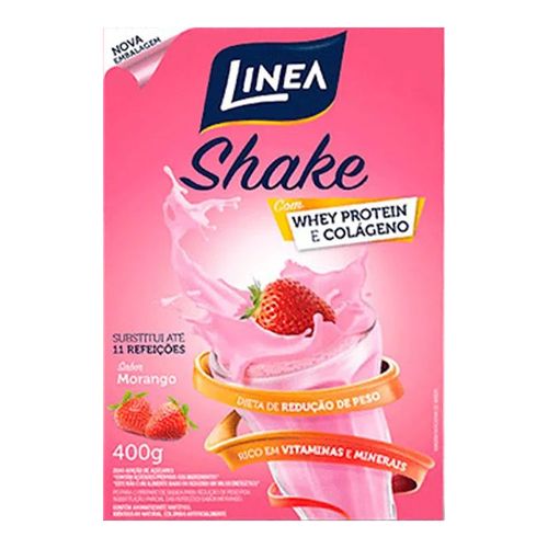 Shake Linea Morango 400g Shake Linea Morango 400g