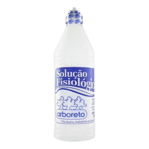 Solução Fisiológica Arboreto Cloreto de Sódio 0,9% 500ml Solução Fisiológica Arboreto Cloreto de Sódio 0,9% 500ml
