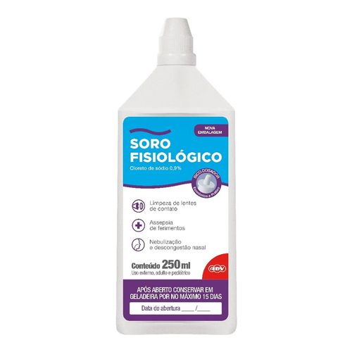 Soro Fisiológico ADV 0,9% 250ml Soro Fisiológico ADV 0,9% 250ml