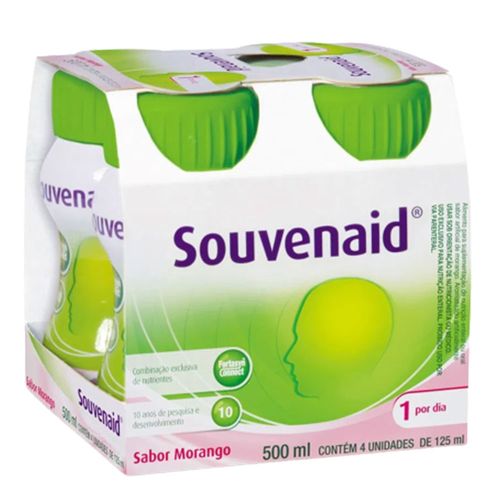 Souvenaid Morango 125ml 4 Unidades