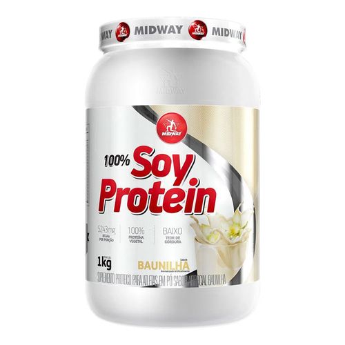Soy Protein Baunilha 1kg Soy Protein Baunilha 1kg
