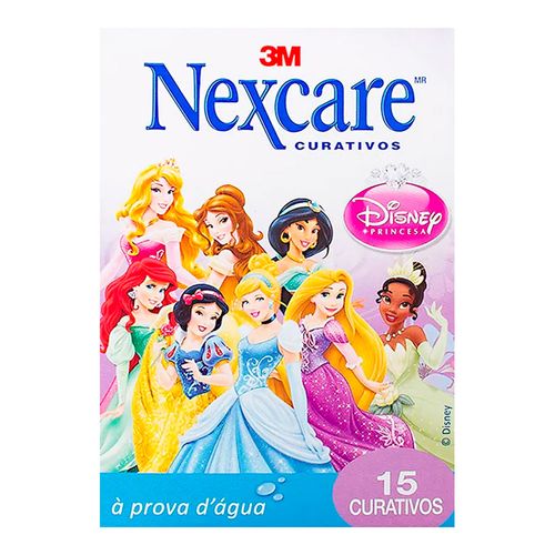 Curativo Infantil Nexcare 3M Princesas 15 Unidades Curativo Infantil Nexcare 3M Princesas 15 Unidades