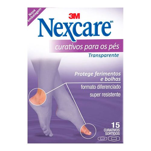 Curativo Nexcare 3M Para Os Pés Curativo Nexcare 3M Para Os Pés