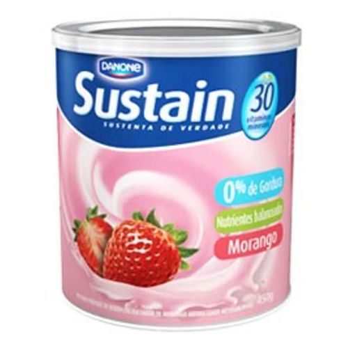 Sustain Regular Morango Danone 450g Sustain Regular Morango Danone 450g