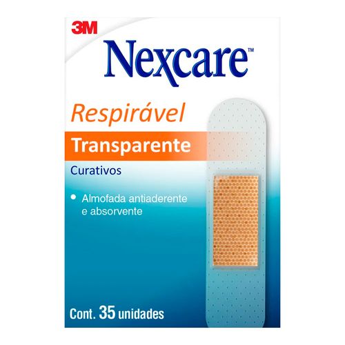 Curativo Nexcare 3M Transparente 35 Unidades Curativo Nexcare 3M Transparente 35 Unidades