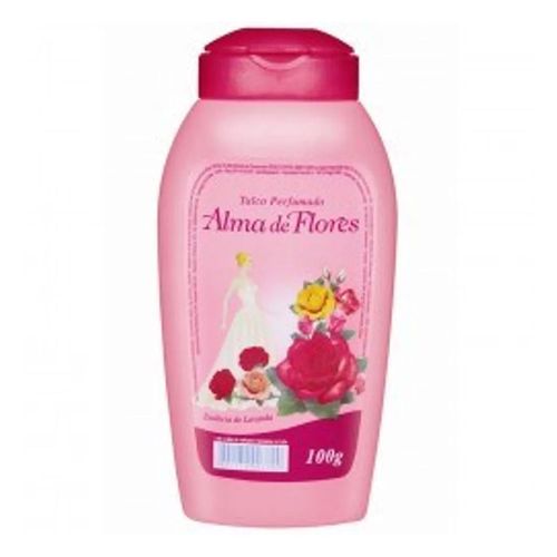 Talco Alma de Flores Essência Jasmim 100g Talco Alma de Flores Essência Jasmim 100g