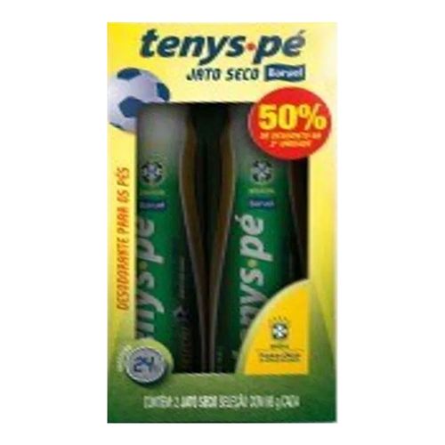 Talco para Pés Tenys Pé Baruel Seleção 86g Talco para Pés Tenys Pé Baruel Seleção 86g