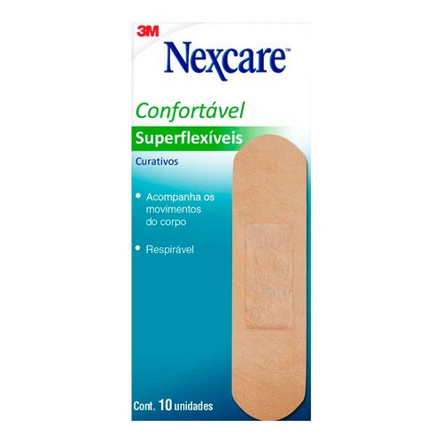 Curativos-Superflexiveis-Nexcare-10-Unidades Curativos-Superflexiveis-Nexcare-10-Unidades