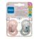 Kit 2 Chupetas MAM Mommy & Daddy 6+ Meses Menina