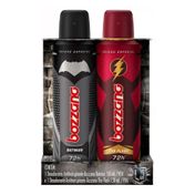 Kit 2 Desodorante Aerosol Bozzano Batman + The Flash 90g