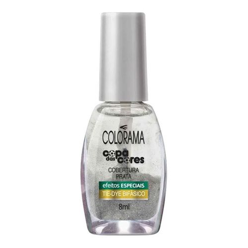 Esmalte Colorama Efeitos Tie Dye Copa Nu Prata 8ml Esmalte Colorama Efeitos Tie Dye Copa Nu Prata 8ml