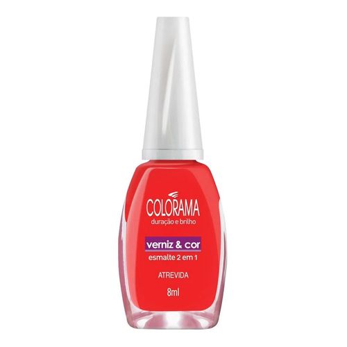 Esmalte Colorama Glam Verniz e Cor Atrevida 8ml Esmalte Colorama Glam Verniz e Cor Atrevida 8ml