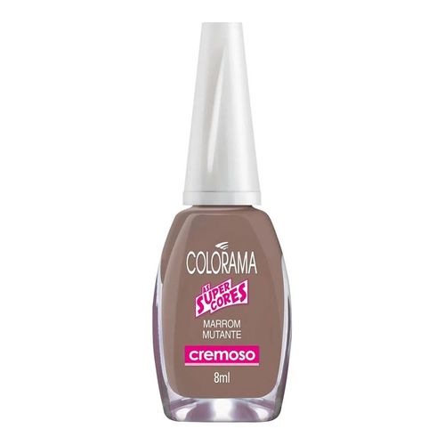 Esmalte Colorama Marrom Mutante Cremoso - 8ml