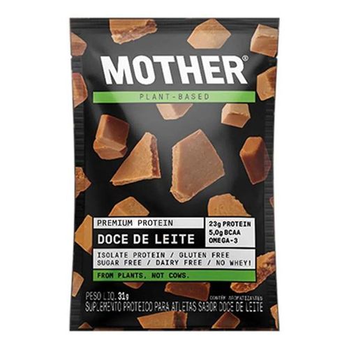 Suplemento Proteico Mother Plant-Based Doce de Leite Sachê 31g Suplemento Proteico Mother Plant-Based Doce de Leite Sachê 31g