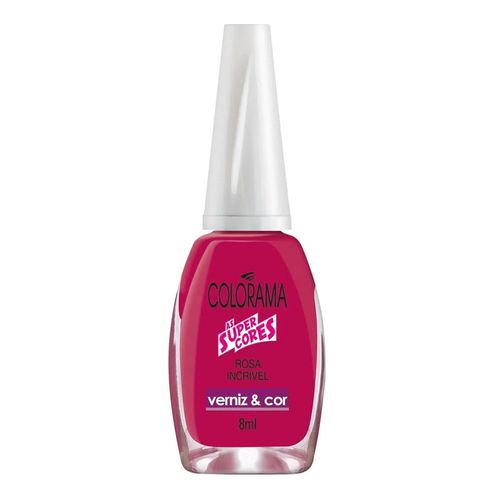 Esmalte Colorama Rosa Incrível Verniz&Cor 8ml