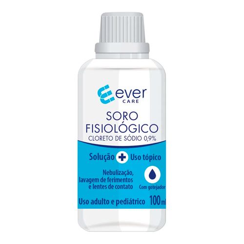 Soro Fisiológico Ever Care 100ml Soro Fisiológico Ever Care 100ml