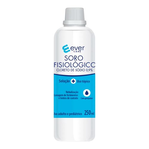 Soro Fisiológico Ever Care 250ml Soro Fisiológico Ever Care 250ml