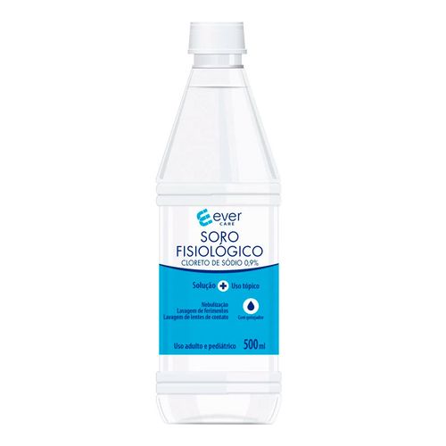 Soro-Fisiologico-Ever-Care-500ml Soro-Fisiologico-Ever-Care-500ml