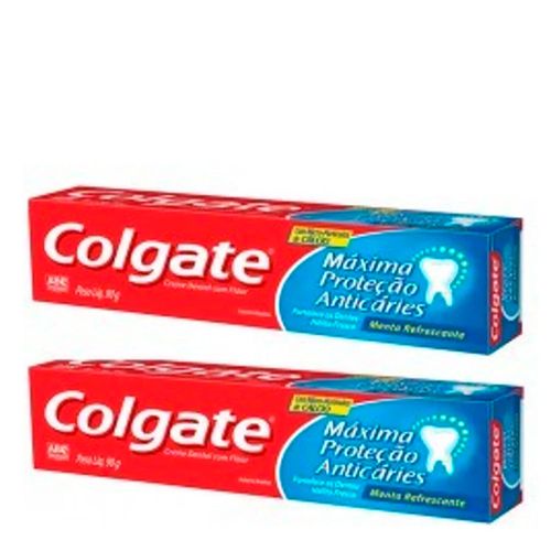 Creme Dental Anticáries C/ 2unidades Colgate Creme Dental Anticáries C/ 2unidades Colgate