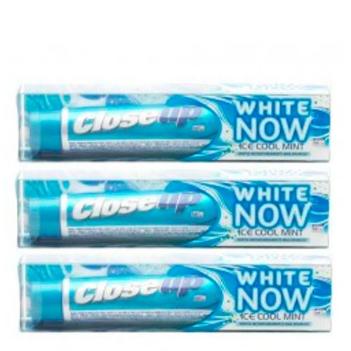 Creme Dental Close-Up Ice Cool Mint Vert 90g 3 Unidades Creme Dental Close-Up Ice Cool Mint Vert 90g 3 Unidades